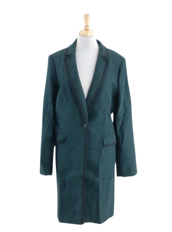 LINING DETAILED LONG LENGTH COAT sold by FBO