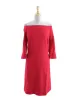 BASIC OFF THE SHOULDER DRESS sold by FBO