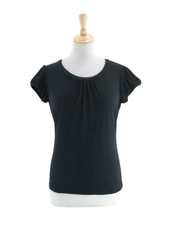 BASIC PUFF SLEEVE BLOUSE sold by FBO
