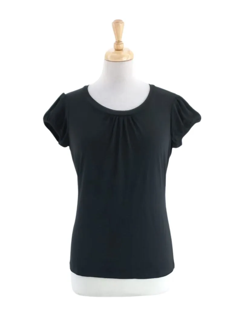 BASIC PUFF SLEEVE BLOUSE sold by FBO