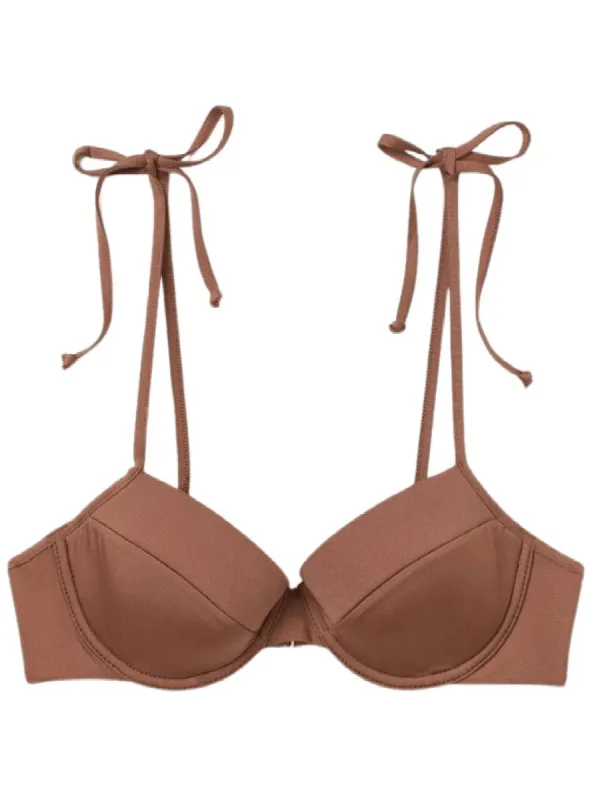 UNDERWIRED PADDED BIKINI TOP sold by FBO