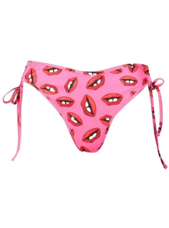 LIPS DETAILED BIKINI BOTTOM sold by FBO