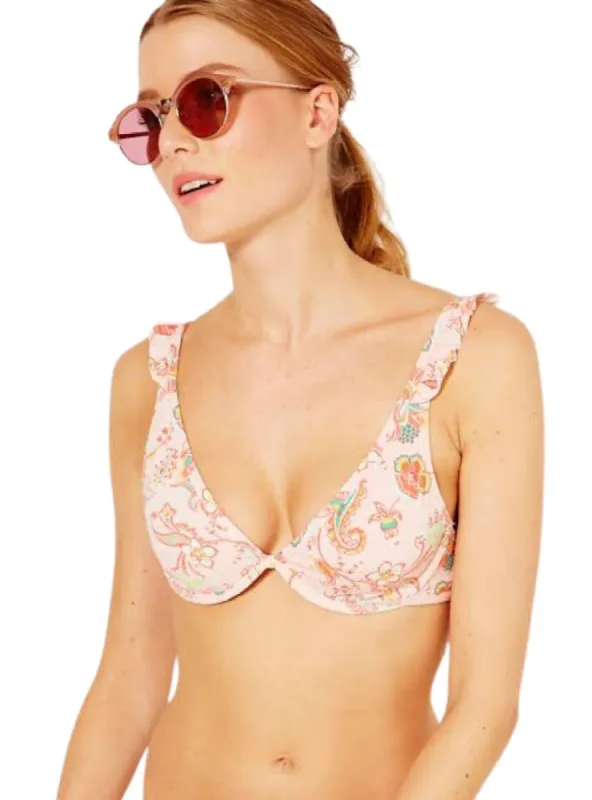DETAILED FRILL BIKINI TOP sold by FBO