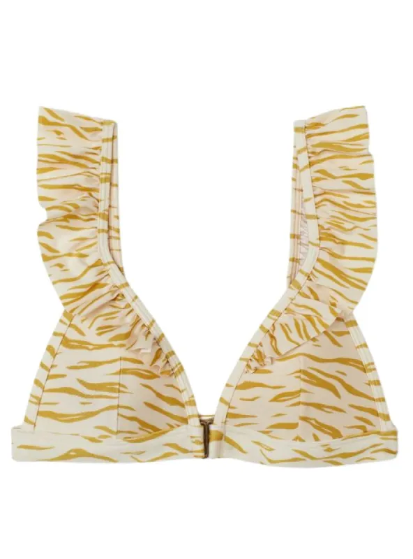 DETAILED FRILL BIKINI TOP sold by FBO