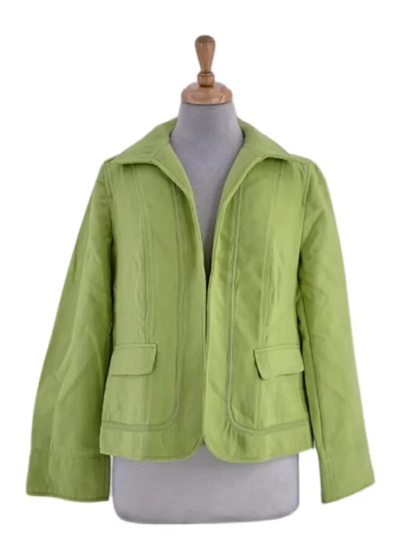 BASIC FLEECE OPEN JACKET sold by FBO