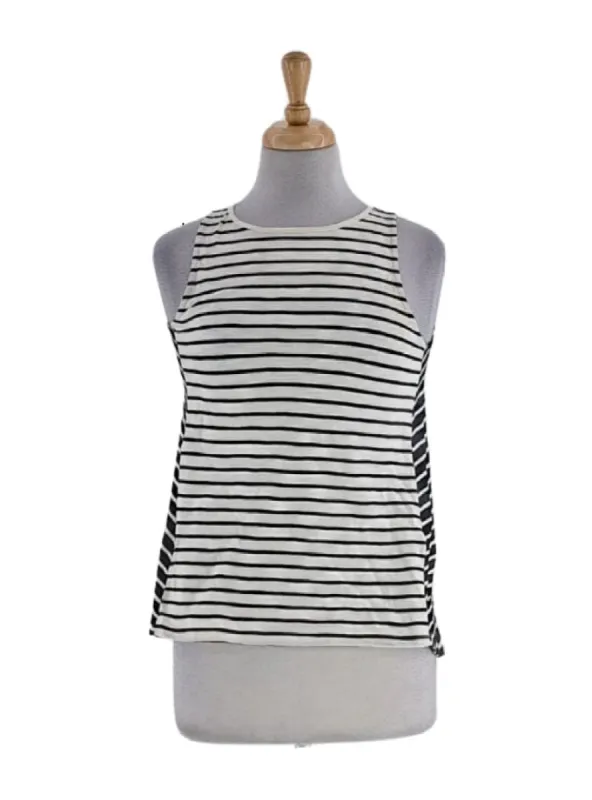 STRIPED SLEEVELESS TOP sold by FBO