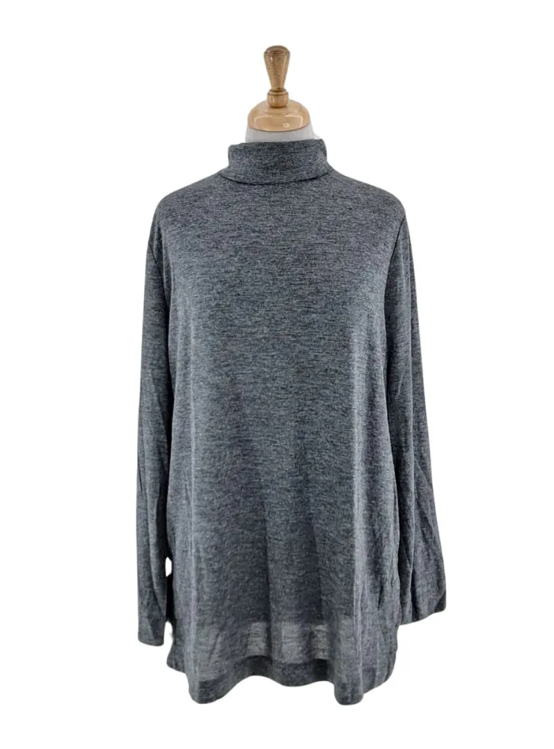 BASIC LONG SLEEVE POLO NECK TSHIRT sold by FBO