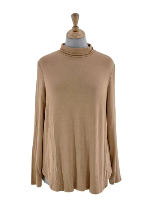 BASIC LONG SLEEVE POLO NECK TSHIRT sold by FBO
