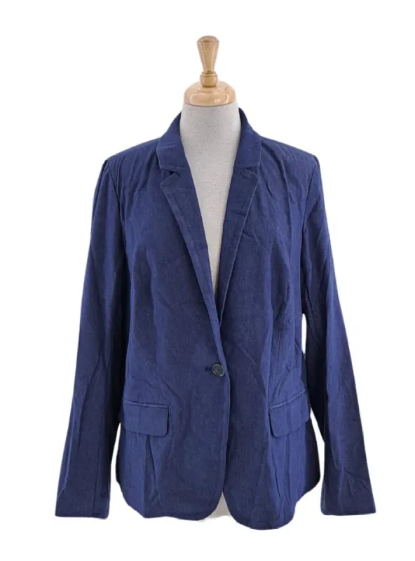 DENIM BASIC BLAZER sold by FBO