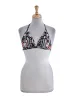 PATTERNED RING DETAILED BIKINI TOP sold by FBO