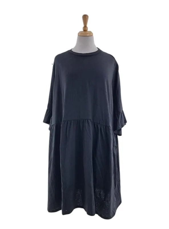 FRILL SLEEVE BASIC TIER DRESS sold by FBO