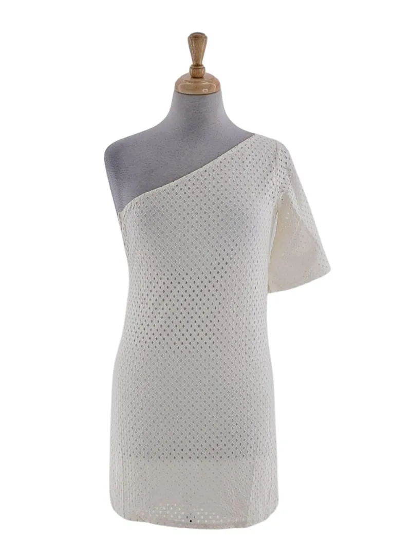 CUT OUT DETAILED ONE SHOULDER DRESS sold by FBO