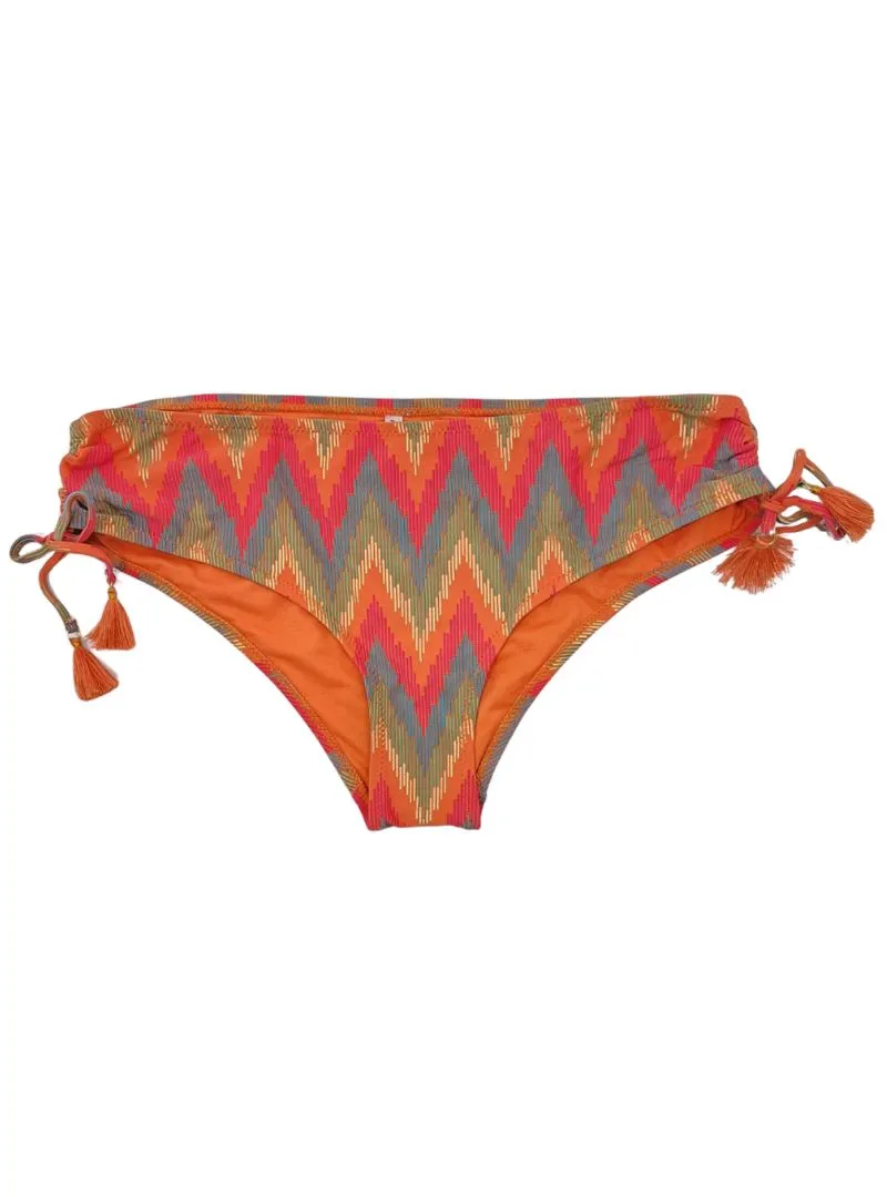 PATTERNED TASSLE BIKINI BOTTOM sold by FBO