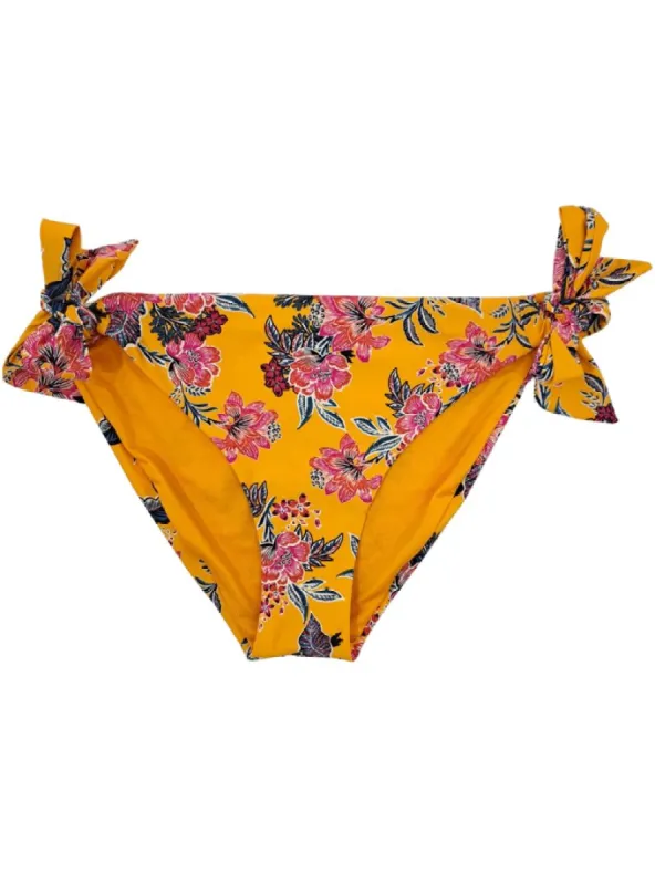 FLORAL SIDE TIE BIKINI BOTTOM sold by FBO