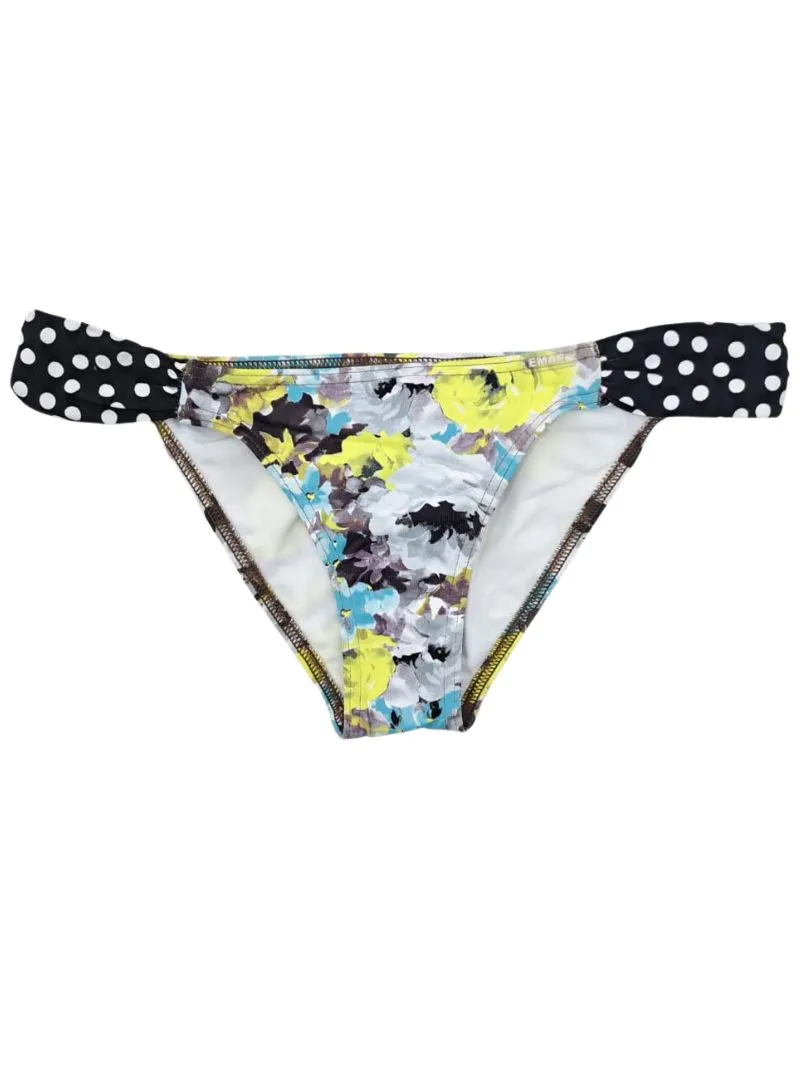 POLKA DOT FLORAL BIKINI BOTTOM sold by FBO