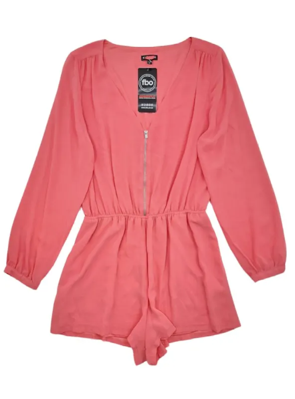 BASIC ZIP UP JUMSUIT sold by FBO