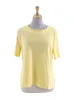 DETAILED PATTERNED NECKLINE TEE sold by FBO