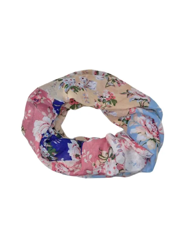 FLORAL DETAILED SCARVE sold by FBO