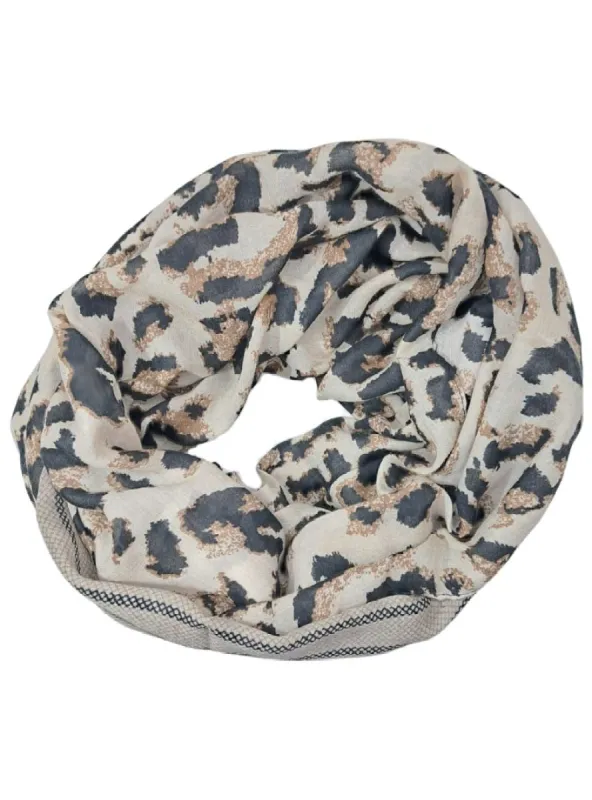ANIMAL PRINT PATTERNED SCARF sold by FBO