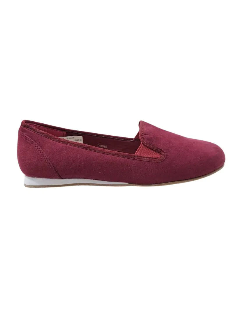 SUEDE FEEL SLIP ON SHOE sold by FBO