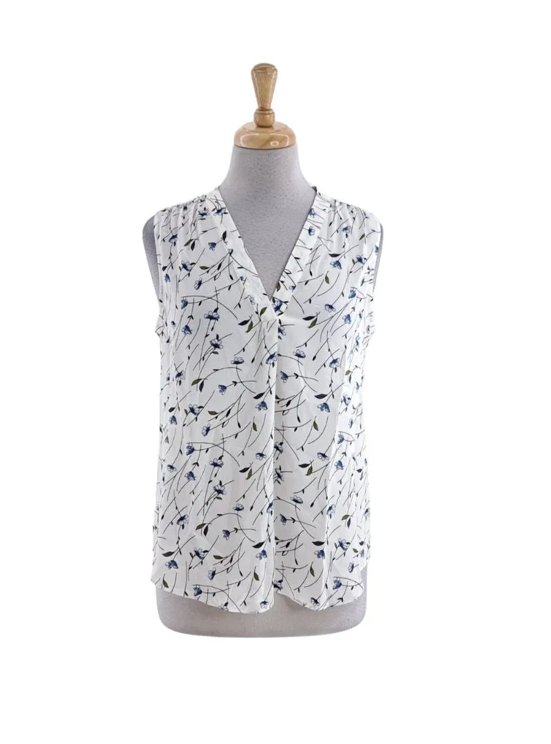 FLORAL PRINT SHORT SLEEVE BLOUSE sold by FBO
