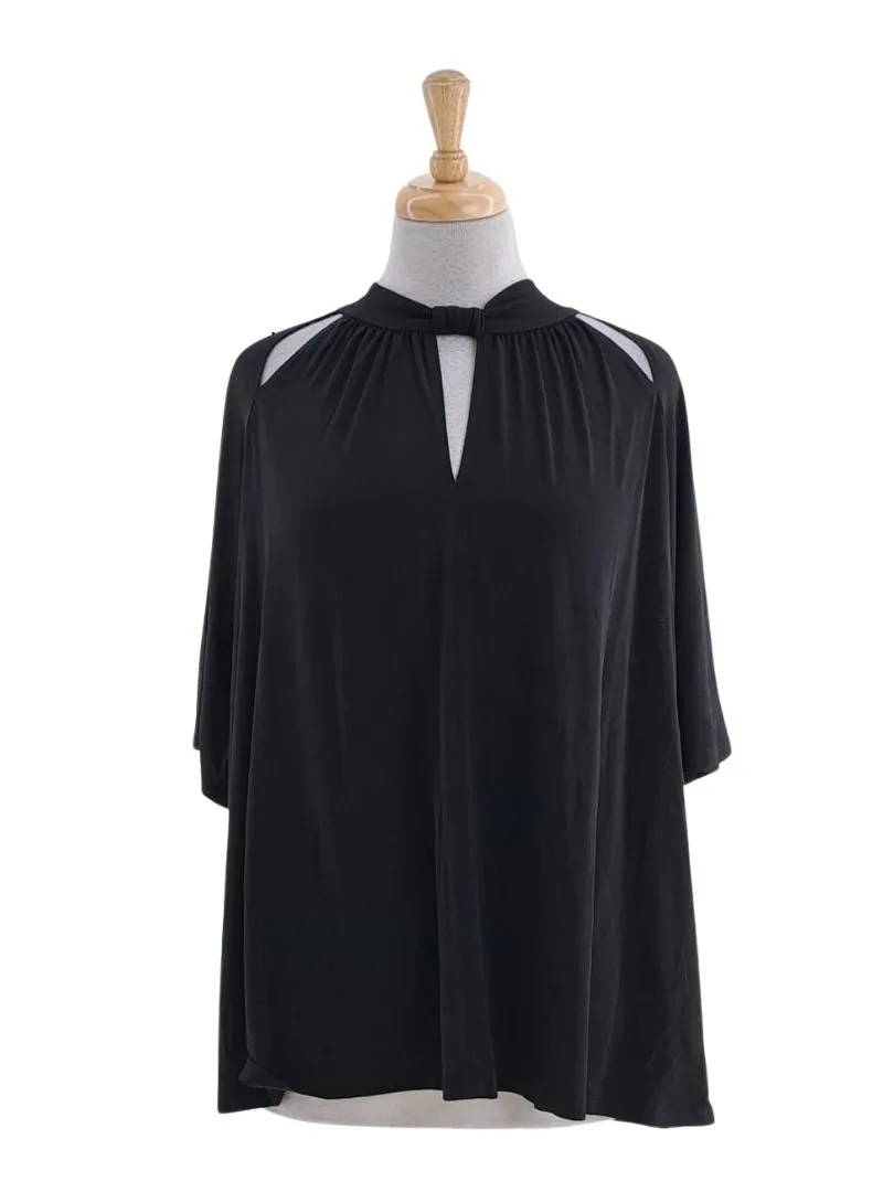 CUT OUT COLD SHOULDER BLOUSE sold by FBO