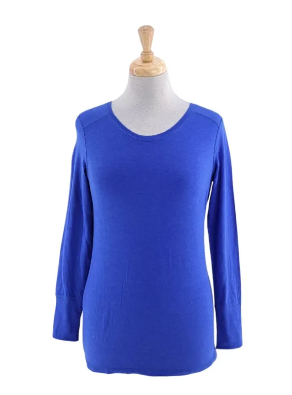 BASIC ROUND NECK LONG SLEEVE TEE sold by FBO
