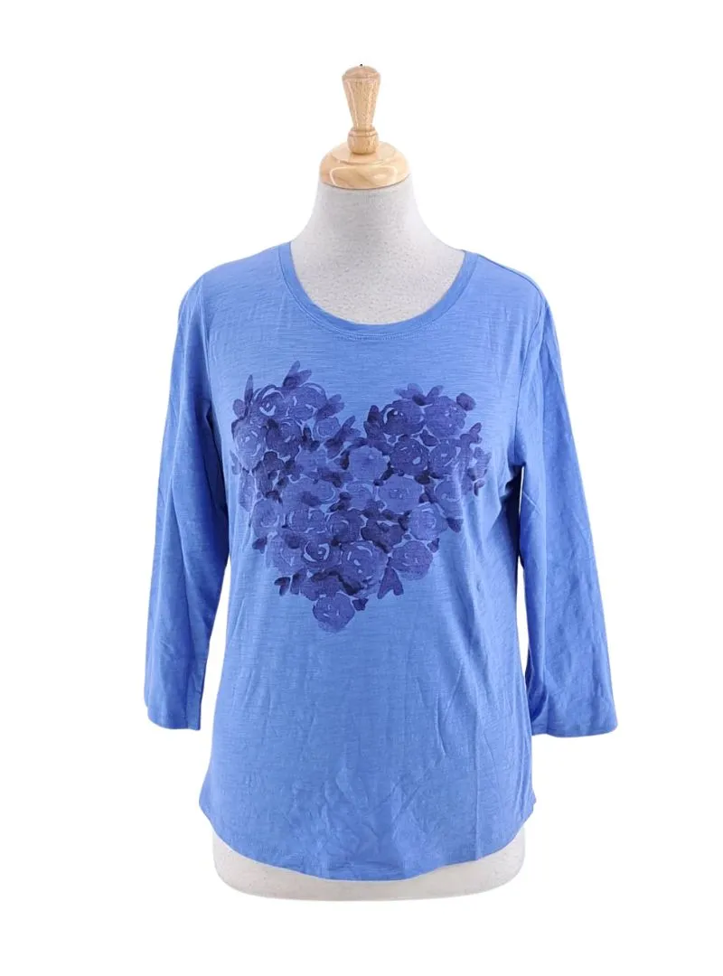 FLORAL HEART TEE sold by FBO