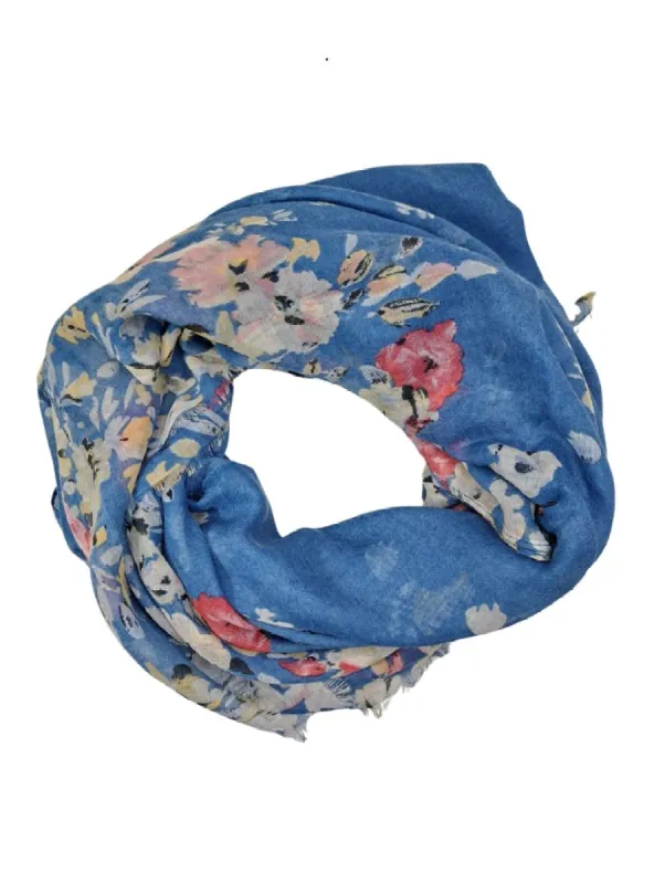 FLORAL PRINTED SCARF sold by FBO