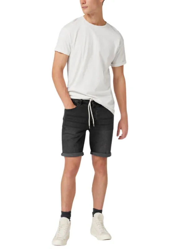 Review Mens Denim Shorts - Black sold by FBO