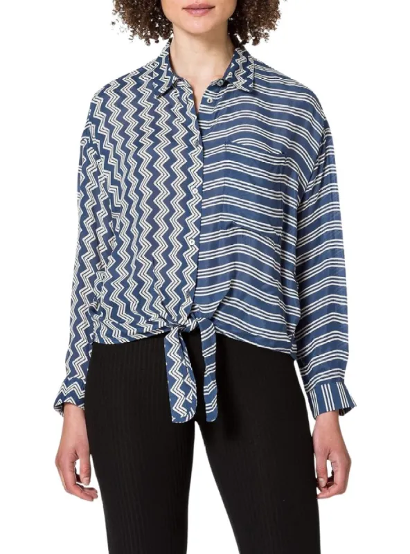 DETAILED PATTERNED BLOUSE sold by FBO