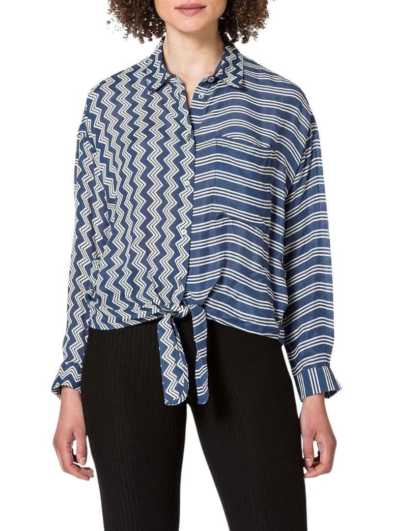 DETAILED PATTERNED BLOUSE sold by FBO