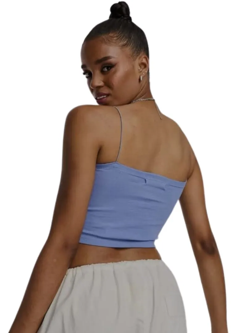 RIB TEXTURED CAMI CROP TOP sold by FBO product image thumbnail 2
