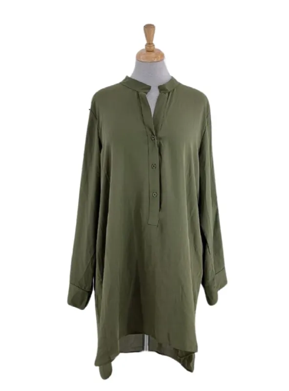 TAPED BUTTON BLOUSE sold by FBO