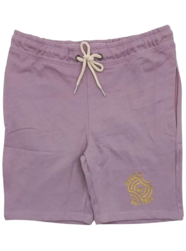 PRINTED LOGO FLEECE TEXTURED SHORTS sold by FBO