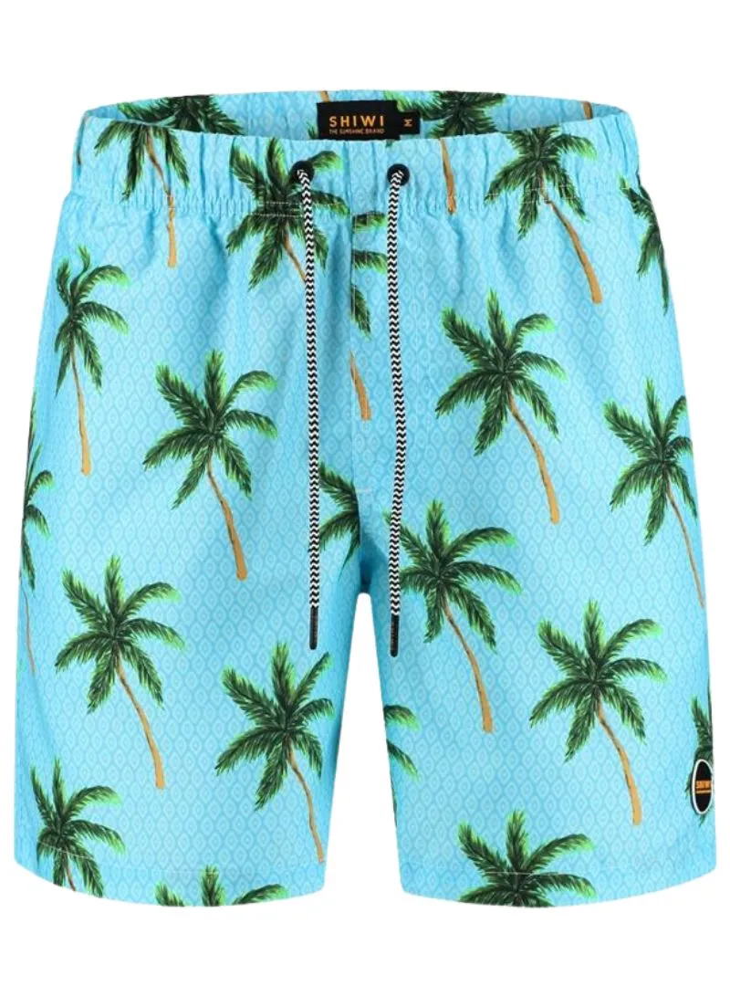 PALM TREE DETAILED SWIM SHORTS sold by FBO