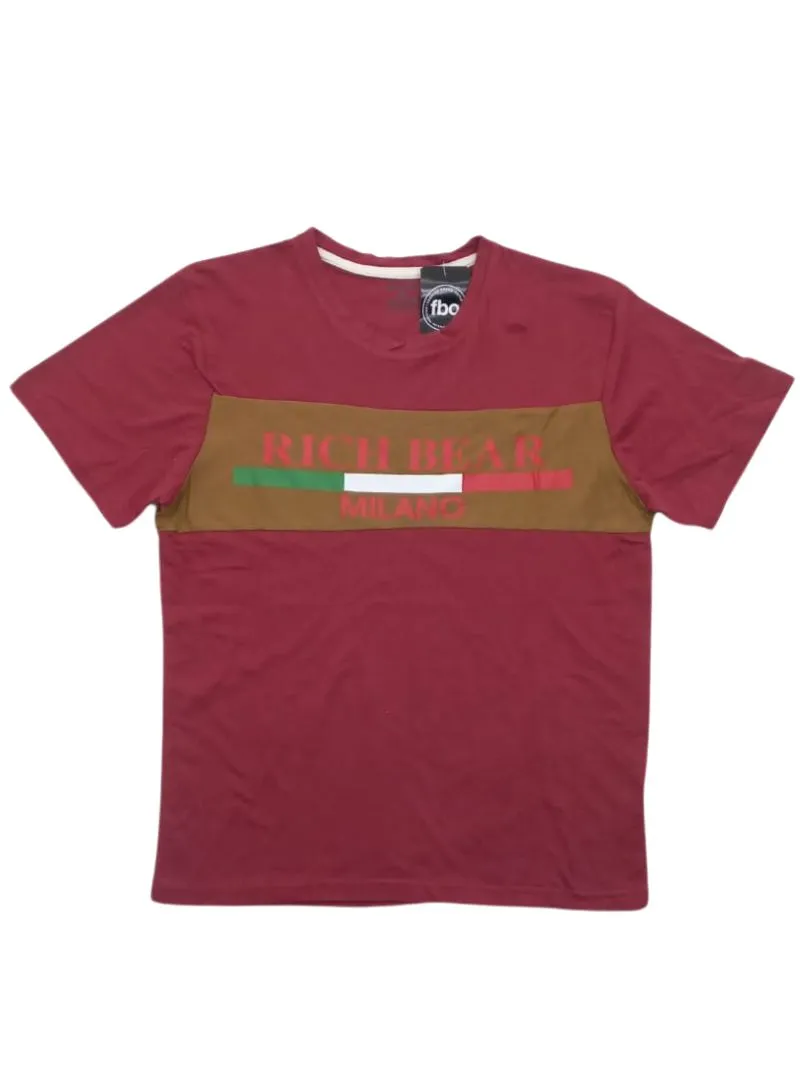 PRINTED CREW TEE sold by FBO