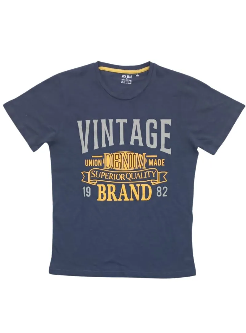 PRINTED CREW TEE sold by FBO