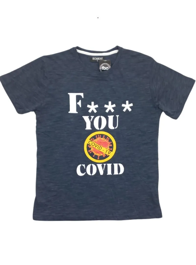 Richbear Mens Tshirt - Navy sold by FBO
