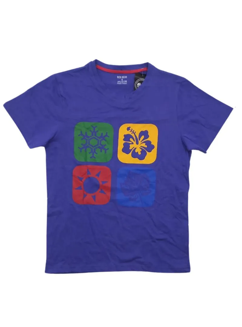 PRINTED CREW TEE sold by FBO