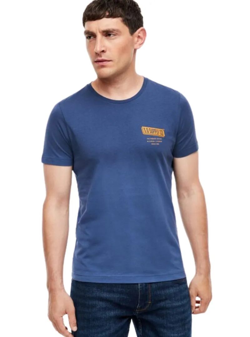 BASIC PRINTED CREW NECK TEE sold by FBO