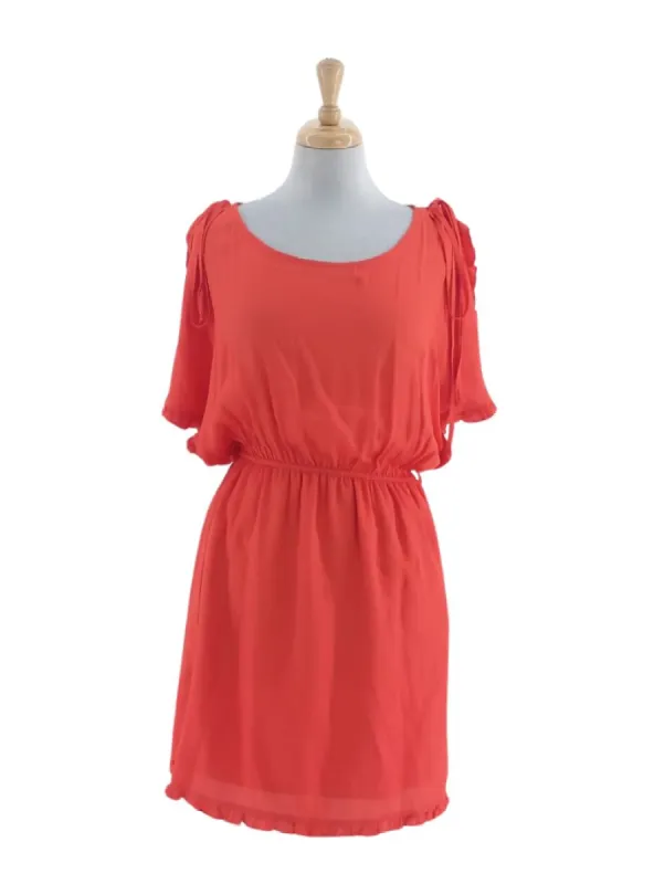 FRILL COLD SHOULDER DRESS sold by FBO