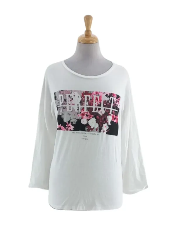 LONG SLEEVE PRINTED TEE sold by FBO