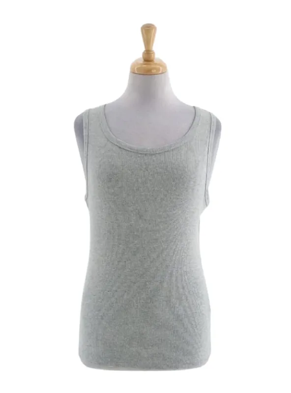 RIB TEXTURED TANK TEE sold by FBO