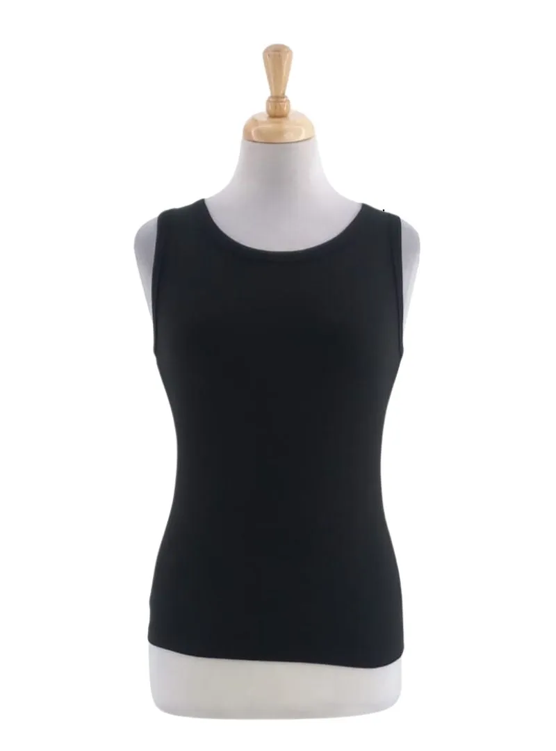 RIB TEXTURED TANK TEE sold by FBO