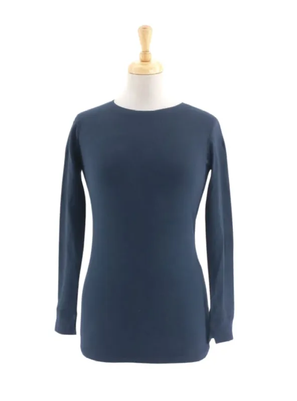BASIC ROUND NECK LONG SLEEVE T-SHIRT sold by FBO