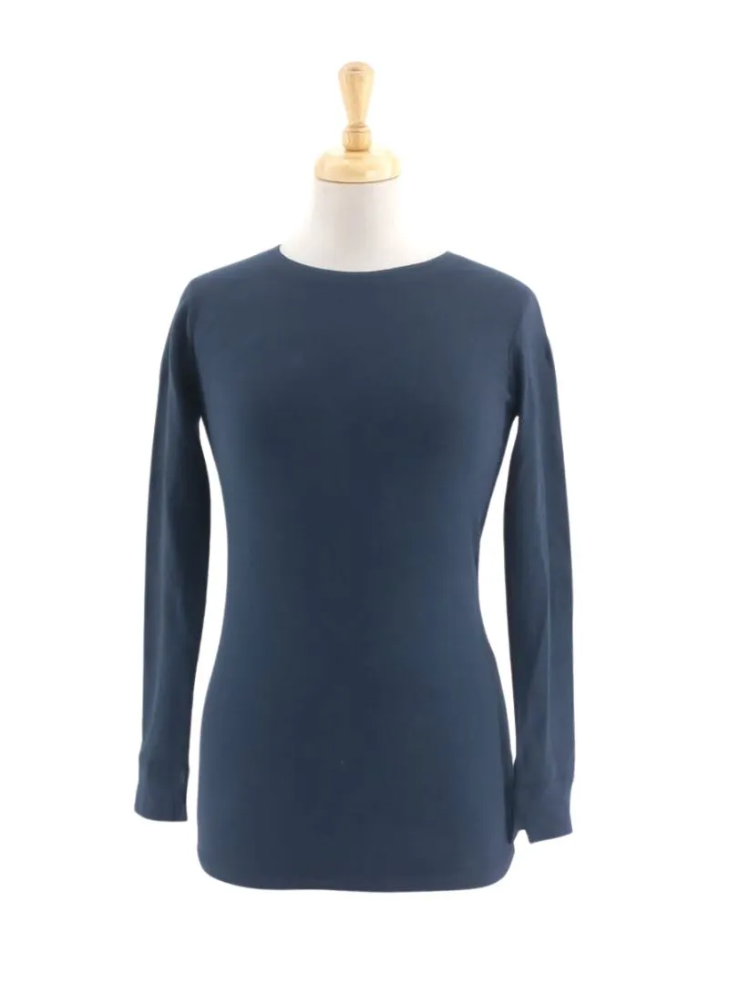 BASIC ROUND NECK LONG SLEEVE T-SHIRT sold by FBO