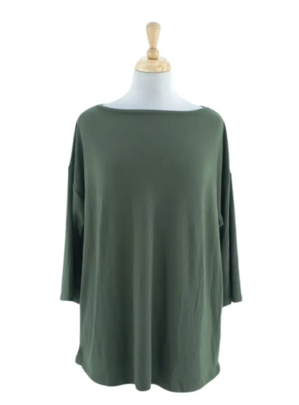 BASIC RIB TEXTURED TOP sold by FBO