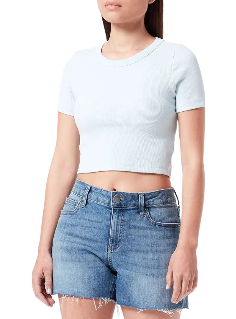 RIBBED CROP TOP sold by FBO