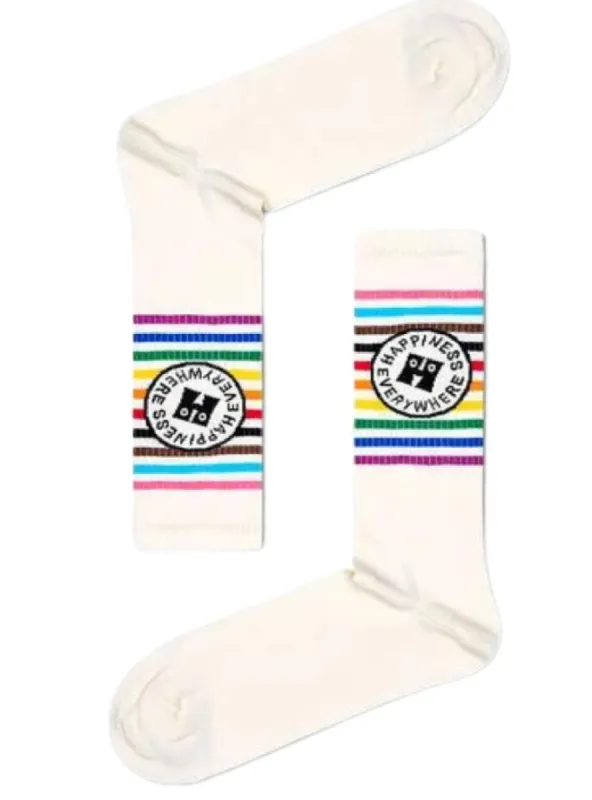 STRIPED PRINT SOCKS sold by FBO